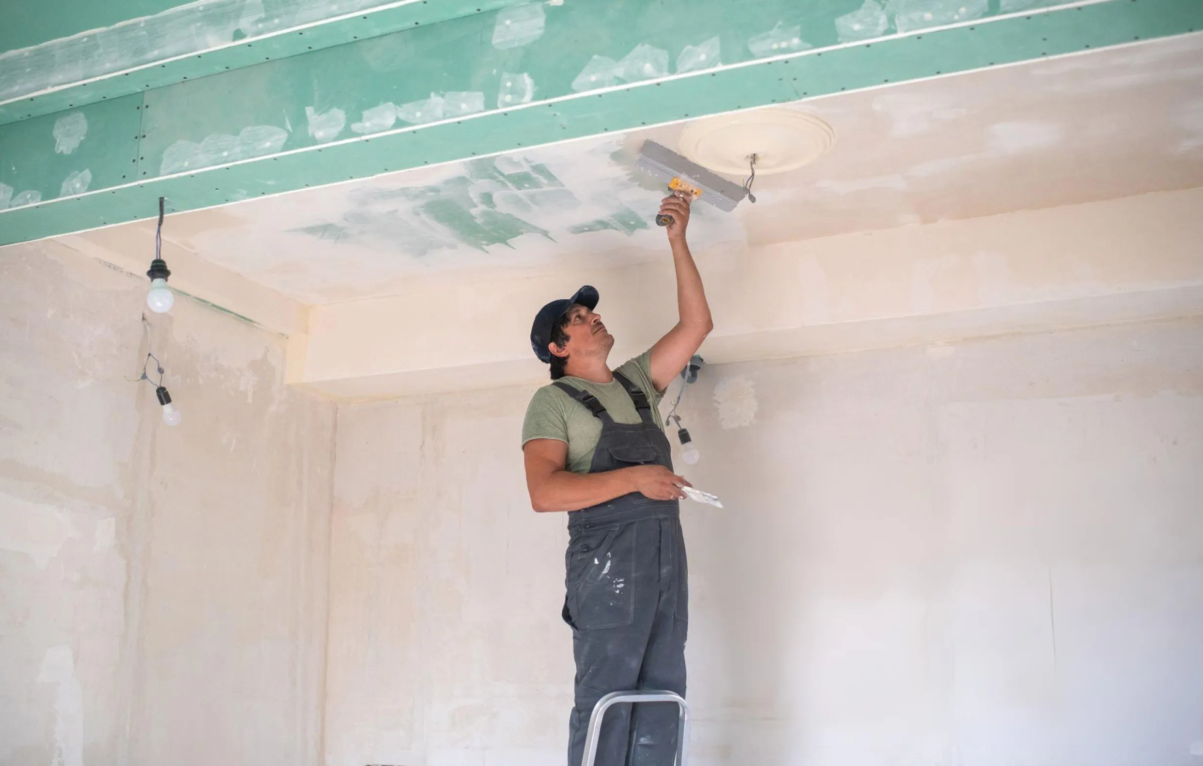 Background Image of Man doing Taping